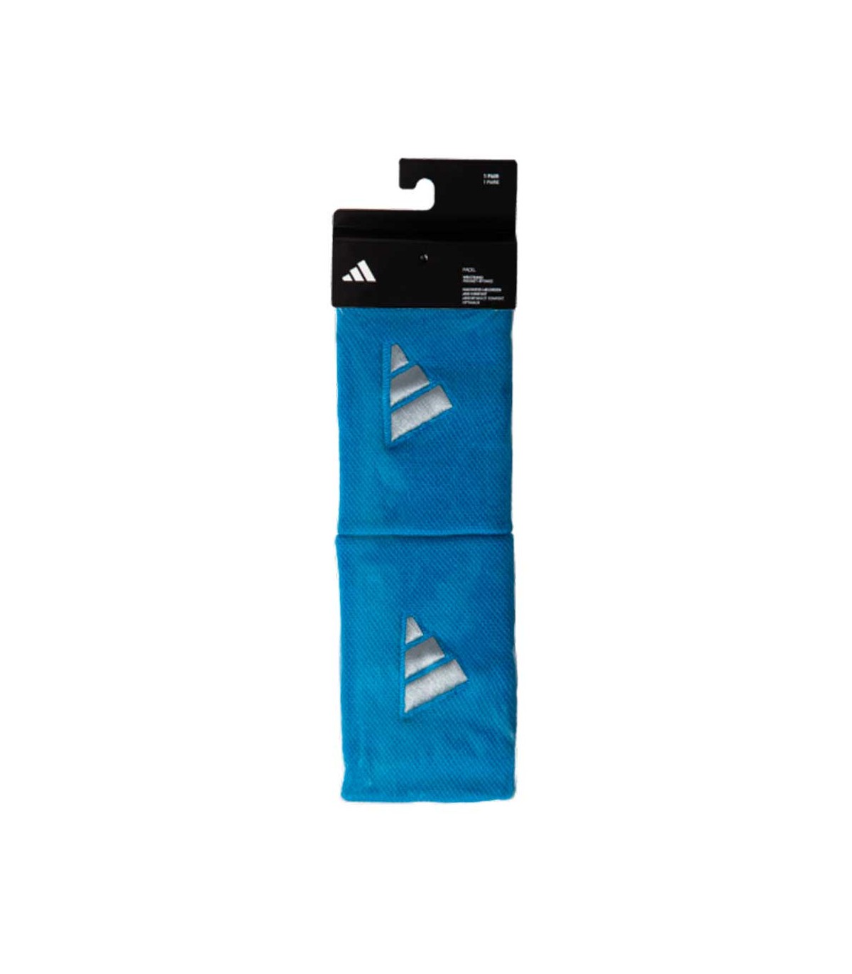 Adidas wristbands blue